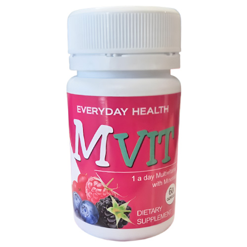 Mvit - 60 Capsules - Multivitamin and Minerals